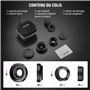 NEEWER BASICS Kit d'accessoires 2 en 1 pour objectif d'appareil photo de téléphone,grand angle HD 0,45x + macro 15x,pince d'obje