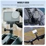 NEEWER Support d'Adaptateur Magnétique Compatible avec DJI Osmo Action 5 Pro 4 3, Base de Montage à Changement Rapide avec Conne
