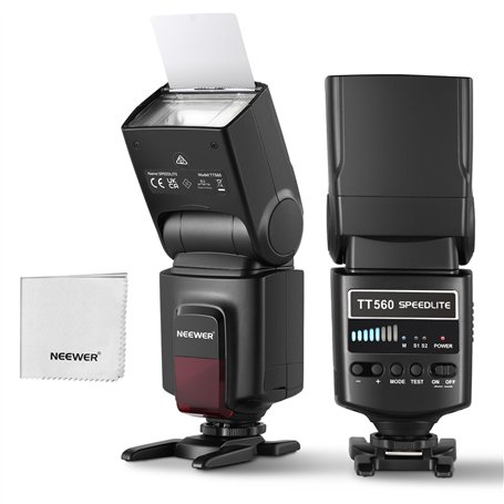 NEEWER TT560 Flash Speedlite Compatible avec Canon Sony Nikon Panasonic Olympus Pentax et Autres DSLR