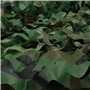 Sensong Filet de Camouflage Réseau de Militaires Woodland 1.5 x 3 M Poids léger Durable sans Grille pour Ombre Protectioe Le Sol