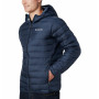 Columbia Lake 22 Down Hooded Jacket, Doudoune À Capuche Homme, Collegiate Navy, Taille XL