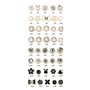 40 pièces Boutons accidentels pour femmes Broche chemise petite broche broche de sécurité pour Chemise Manteau Pull Manches