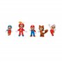 SUPER MARIO Nintendo Lot de 5 Figurines Only Mario 6,5 cm