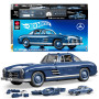 Mattel Brick Shop Hot Wheels Coffret de Construction Mercedes-Benz 300 SL Série Premium avec 1 600 pièces