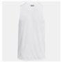 Maillot de Corps sans Manches pour Homme Under Armour Tech Tank Blanc