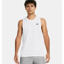Maillot de Corps sans Manches pour Homme Under Armour Tech Tank Blanc