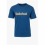 T-shirt à manches courtes homme Timberland Kennebec River Bleu Indigo