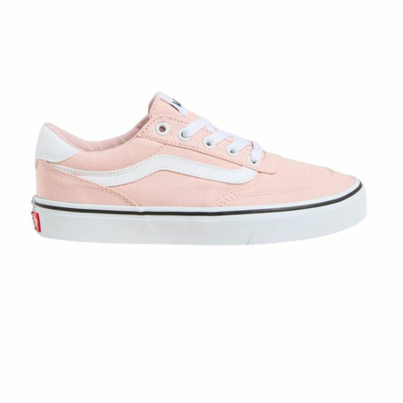 Chaussures de sport pour femme Vans Brooklyn Ls Cnvs Lbwrs Rose