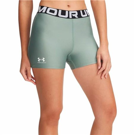 Leggings de Sport pour Femmes Under Armour Hg Shorty Bleu Vert