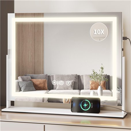 YITAHOME Miroir Maquillage Lumineux
