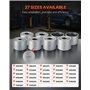 VEVOR Kit Extracteur de Silentblocs et Roulements 36PCs, Outils de Montage et de Démontage de Silentblocs Bagues et Joints, avec