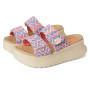 HEYDUDE Sandales - Nu-Pieds Delray Slide Surf Baja 4uz Blue/Pink/Multi 38.
