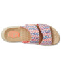 HEYDUDE Sandales - Nu-Pieds Delray Slide Surf Baja 4uz Blue/Pink/Multi 38.