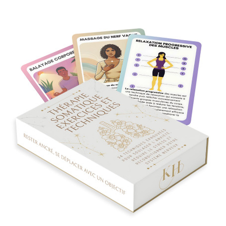 Cartes d'Exercices de Thérapie Somatique : 34 Pratiques Simples pour Réduire le Stress