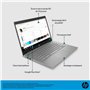 HP Chromebook 14a-ne1002sf Ordinateur Portable 14" HD, PC Portable (Intel Celeron N4500, RAM 4 Go, eMMC 64 Go, Intel UHD Graphic