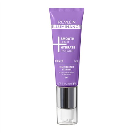 Revlon Illuminance Smooth + Hydrate Primer – Base maquillage hydratante à l'acide hyaluronique