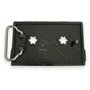 Schnalle123 Boucle de ceinture musique cassette rock star 3D pour ceinture interchangeable - Boucle modèle 55