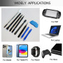 Suo Long Spudger Kit d'outils en plastique pour réparation électronique avec pince à épiler en plastique Outil d'ouverture iPhon