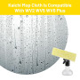 8 Pièces Microfibre Lavette pour Kärcher WV Accessoires Kit, pour Kärcher WV2 WV5 WV6 Plus Premium Chiffons de Nettoyage, pour N