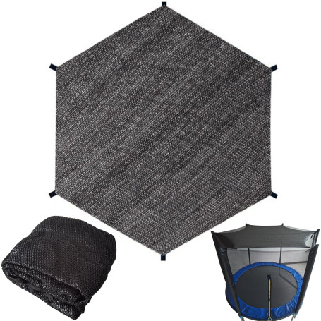 Puasok Housse Protection Solaire pour Trampoline 244cm/8ft