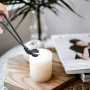 Zoyiancy Ciseaux coupe-mèches, accessoire pour bougies, pour combustion uniforme des bougies