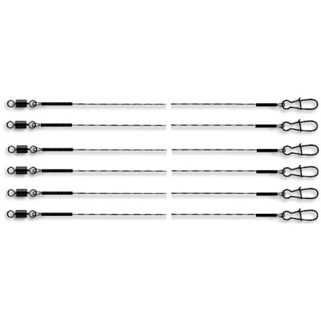 Set : 6 Compartiment Power Flex 7 x 7 Super Soft acier avant avec Tourbillon