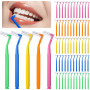 60 Pcs Brossettes Interdentaire