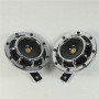 Car Horn 12V 135db ，Eletric Car Horn Kit High Tone and Low Tone Metal Twin Horn Kit with Bracket for Cars Trucks SUVs RVs Vans M