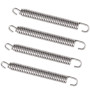4X Remplacement Ressorts d'échappement en Acier Inoxydable pour Motos 80mm pour Tuyau d'expansion de Silencieux Collecteur de Ch