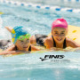 FINIS Booster Fins - Palmes de natation de haute qualité pour les enfants de 8 à 11 ans - Palmes de natation pour améliorer la p