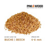 PINI Copeaux de fumage en hêtre de 15 kg - 4-6 mm