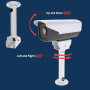 PCAORLEORS Support mural universel réglable pour caméra de surveillance CCTV / caméras IP / caméra dôme avec support en forme de