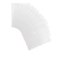 Tarifold 510230 – Pack 12 Pochettes plastiques perforées A4 enveloppe Fermeture scratch -Green Line- Polypropylène Recyclable, T