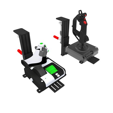 Lot De 2 Supports De Bureau Pour Contrôleurs Sim Flight Compatibles Avec Logitech G X56