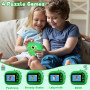 Appareil Photo Instantané Enfants, 2.4" Écran Appareil Photo Enfant Dinosaure, 48MP/1080P Appareil Photo Numérique Enfant avec P