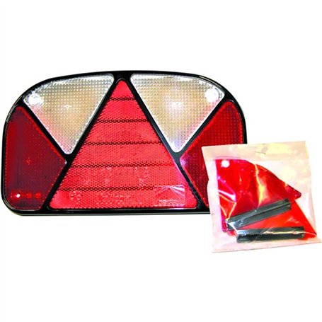 Aspöck Vitre lumineuse multifonction Multipoint II pour remorque arrière des deux côtés