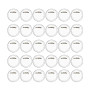 BUYGOO 50PCS Faire Ses Badges Personnalisés 56mm Épingle sans Machine avec Papier à Imprimer