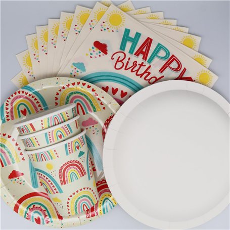 SPARKLERS CLUB Lot de 100 Gobelets 48cl /16oz Jetables en Carton Blanc 100% Biodégradable - Gobelet à café en papier 480ml Thé e