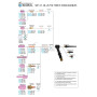 ELCAN Consommables et accessoires professionnels pour torche de soudage TIG série WP 17 18 26 avec buses en céramique, buses, co