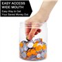 Mczcent Tirelire Transparente, Grande Tirelires Plastique pour Pièces de Monnaie, Grand Tire Lire Piggy Coin Money Tip Bank Jar 
