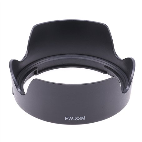 Hersmay Monture à baïonnette en Forme de pétale Camera Pare-soléil Fitfor Canon EF 24–105 mm f/3.5–5.6 is STM Remplace Canon Ew-