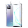 DXULWLM 3+2 Pièces Verre Trempé pour Samsung Galaxy Note 10 Lite avec Caméra Arrière Protecteur