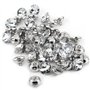 GOTOTOP 50pcs Bouton Rond Cristaux artificiels Meubles Bouton Chaise canapé tête de lit décorer Bouton (25mm)