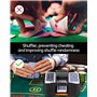 Mélangeur de Carte électronique,Batterie Rechargeable Intégrée de 2000 Mah pour Divers Jeux de Cartes