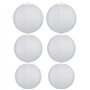 ZYEKIU 6 Pièces Abat Jour Papier Lampe Papier Abat Jour Lanterne Rond En Forme de Boule Lampions Classiques pour Jardin
