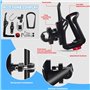 NAROSEBE Porte Bidon de Vélo, Porte-Bouteille de Vélo Rotation 360 Degrés Porte Gourde Velo Route Porte Gobelet Poussette Porte-