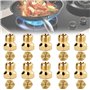 FuxFuis 10 PCS Gicleur Gaz Butane 0.5x2