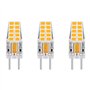 Bonlux 3-PCS 3W 12V G6.35 LED Ampoule Culot T3 / T4 / T5 G6.35 / GY6.35 Base Blanc chaud 3000K Remplacement de 30W Ampoule Halog
