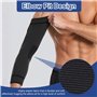 Horktrust Manchon de compression bras - taille L Outdoor Sport coudière protecteur - noir unité individuelle. Protecteur de coud
