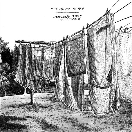 Heaven's Just a Cloud Vert Bouteille